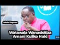 Askofu Bagonza Watawala Wanasisitiza Amani Kuliko Haki Askofu Bagonza Watawala Wanasisitiza Amani Kuliko Haki
