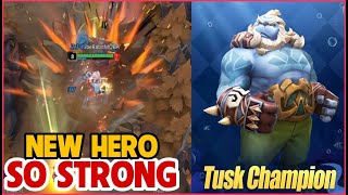 ✔️ AutoChess MOBA | New Hero TUSK CHAMPION (Dash/Control/Tank) So Strong with Build and Combo screenshot 4
