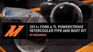 2011-2016 Ford 6.7L Powerstroke Intercooler Pipe and Boot Kit Features & Benefits