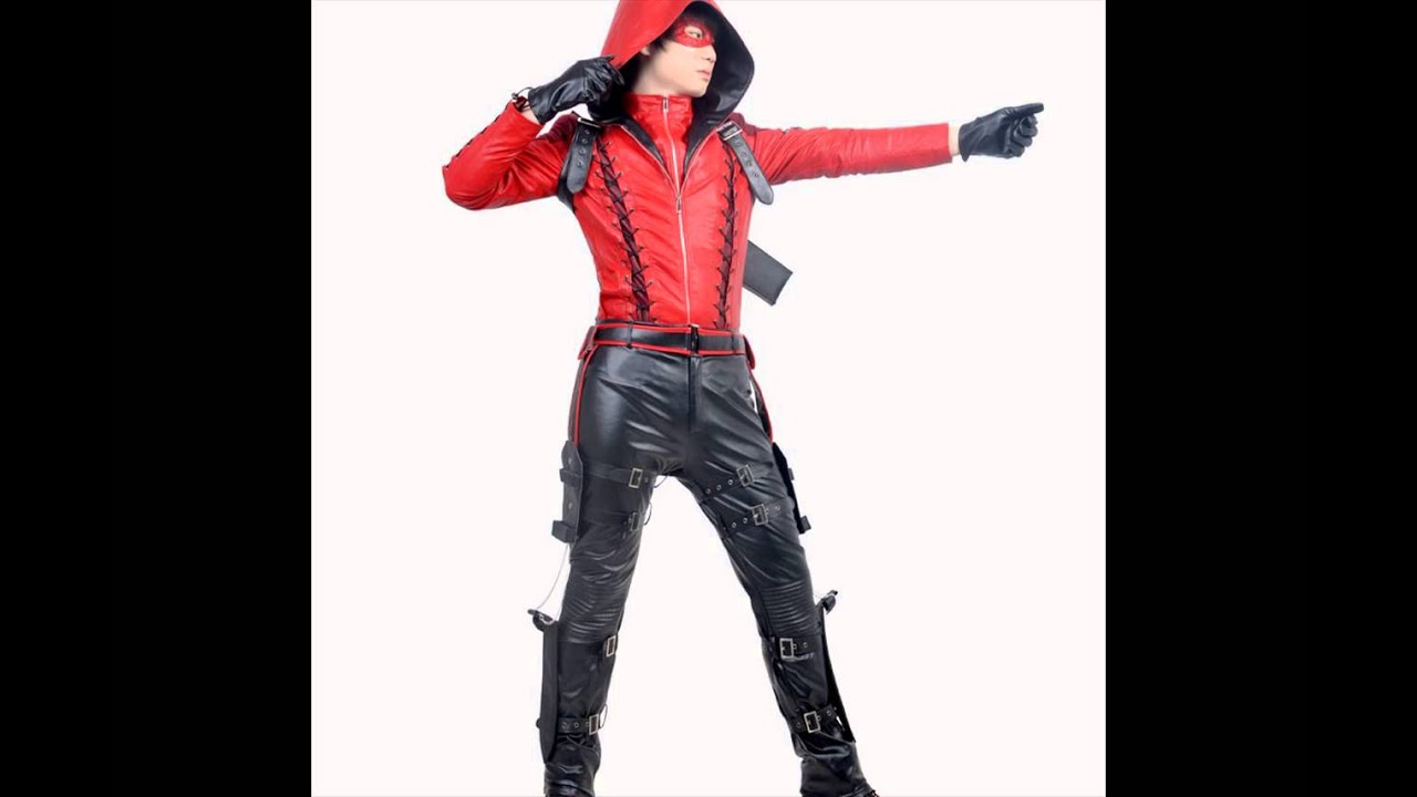 Red Arrow Roy Harper Cosplay Costume from alicestyless com