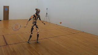 In the Future? Robot Learning to Play Tennis? | Mocap Test | NOT Real | Wonder Studio Ai