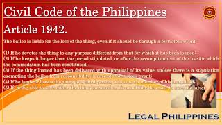 Civil Code of the Philippines, Article 1942