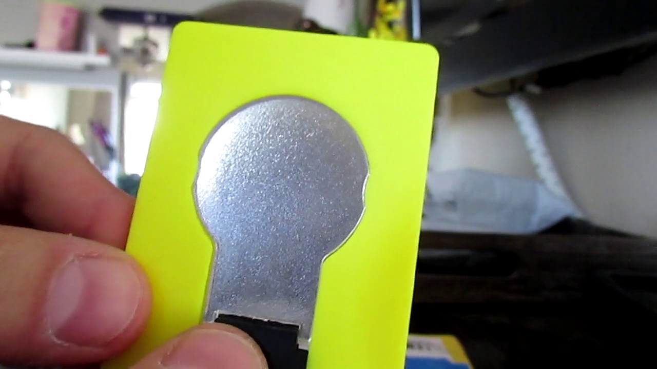 Aliexpress mini Wallet Size Portable Pocket LED Card Light Lamp night 12v Unboxing
