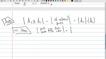 Counting: Product Rule