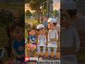 Kind Boy Helps Old Man Cross the Road ❤️ | Moral Story for Kids | Motu patlo cartoon #shorts #viral