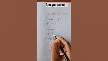 Modulo Operator|Modulo Operator Best Trick#shorts#short#viral#viralvideo#school