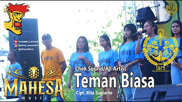 ALL ARTIST - TEMAN BIASA|| COVER [MAHESA MUSIC] LIVE PERFOM LATHA