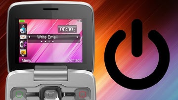 Alcatel one touch 808. Power on-off