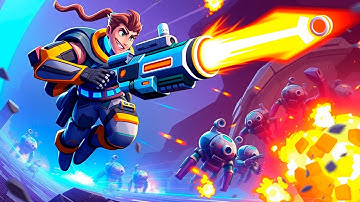 Best Platformer Shooter Game Mobile Autogun Heroes: Run and Gun Android ios Gameplay