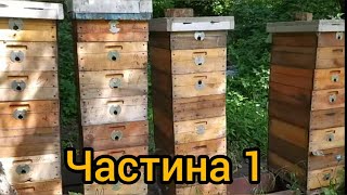 Утримання бджіл на 145 системі ( 8 рамок) - Частина 1