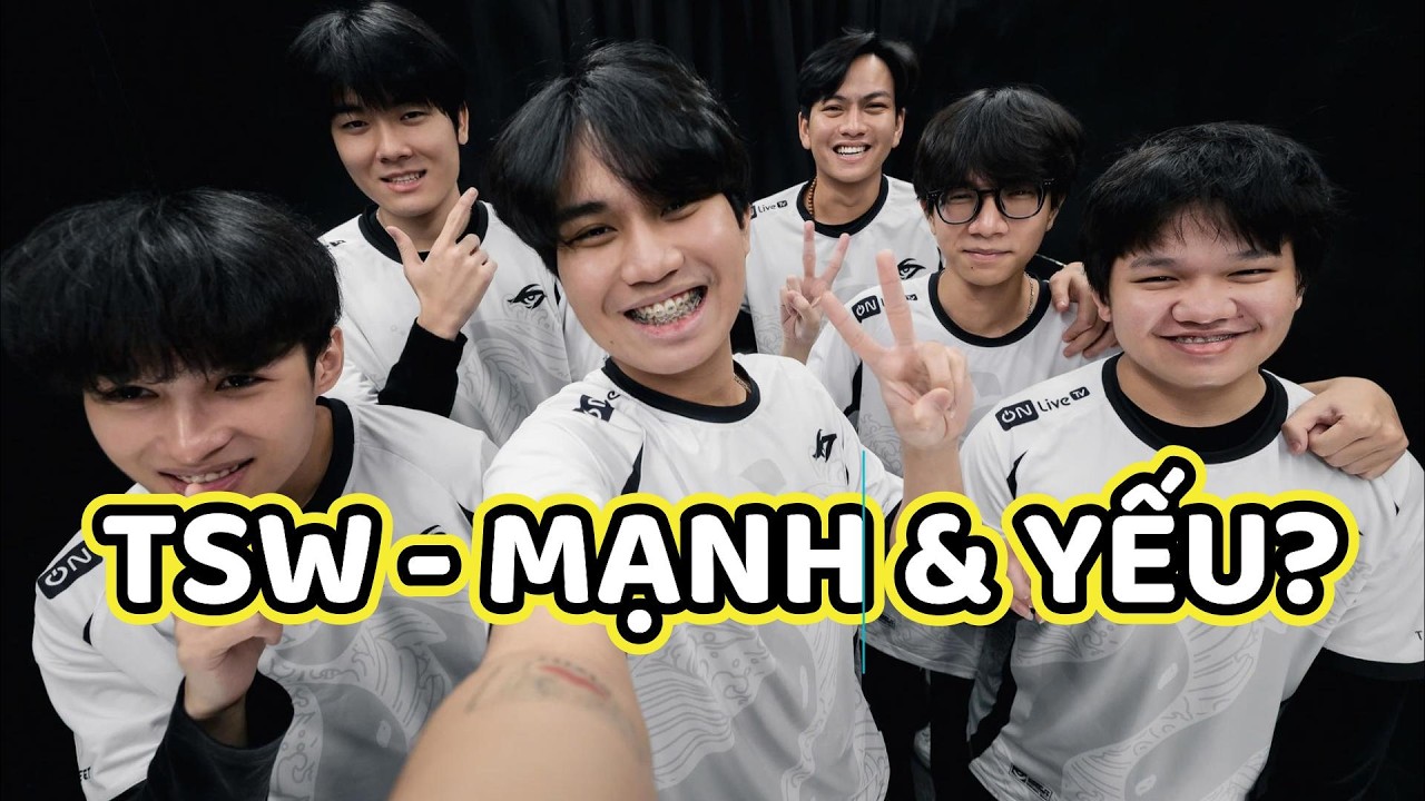 TSW 3-2 DCG | Điểm MẠNH & YẾU của TSW trước trận CHUNG KẾT TỔNG là gì?