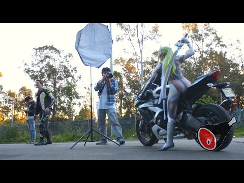 Sexy Motorcycle Cosplay!