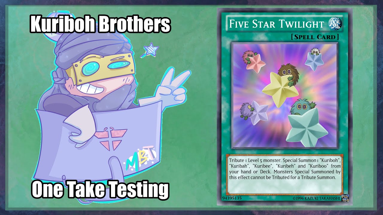 Kuriboh Brothers - One Take Testing Kuriboh Brothers - One Take Testing