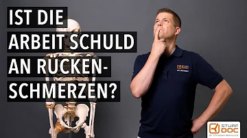 Was tun bei Rückenschmerzen während der Arbeit?