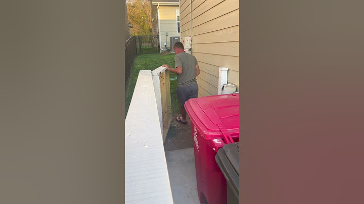 Custom garbage recycle enclosure