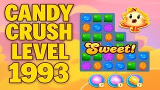 Level 1993, Candy Crush Saga, Walkthrough, Gameplay, No Commentary, Android screenshot 5
