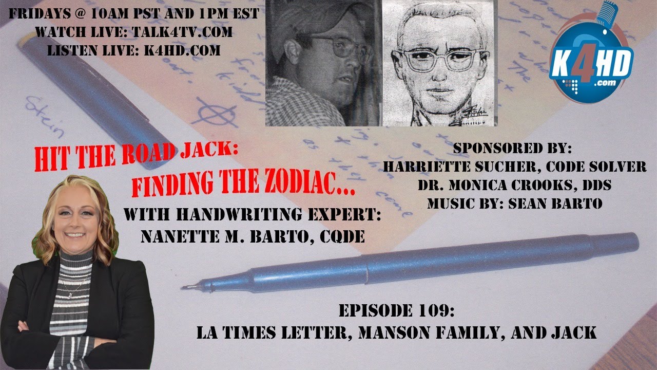 Episode 109: LA Times Letter, Manson Family, and Jack