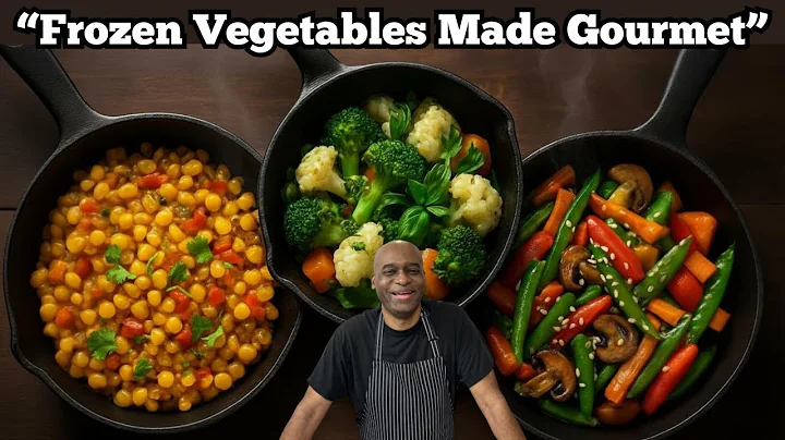 Frozen Vegetables 3 Ways | Quick, Easy & Delicious