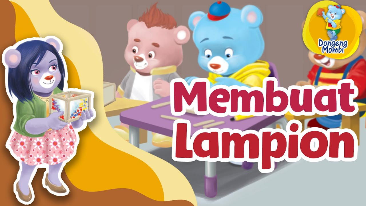 Dongeng Mombi Membuat Lampion Imlek Kartun Anak Youtube