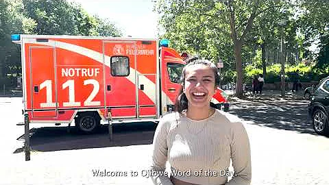 Aakoziwidaabaan = Ambulance (Ojibwe Word of the Day)