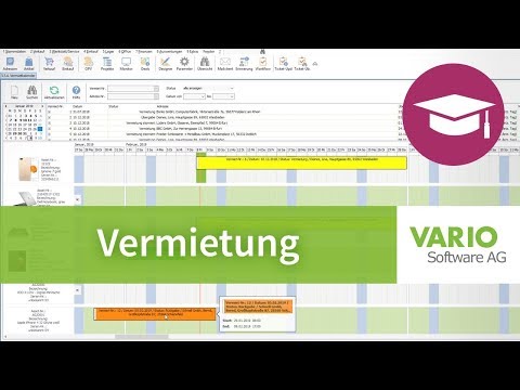 Vermietung: Vermietobjekte in der VARIO 8 Warenwirtschaft verwalten | Tutorial