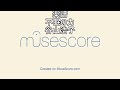 【楽譜】谷山浩子「不眠の力」【ギター伴奏】【MuseScore】