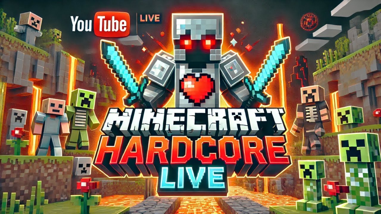 Live Minecraft Hardcore - YouTube