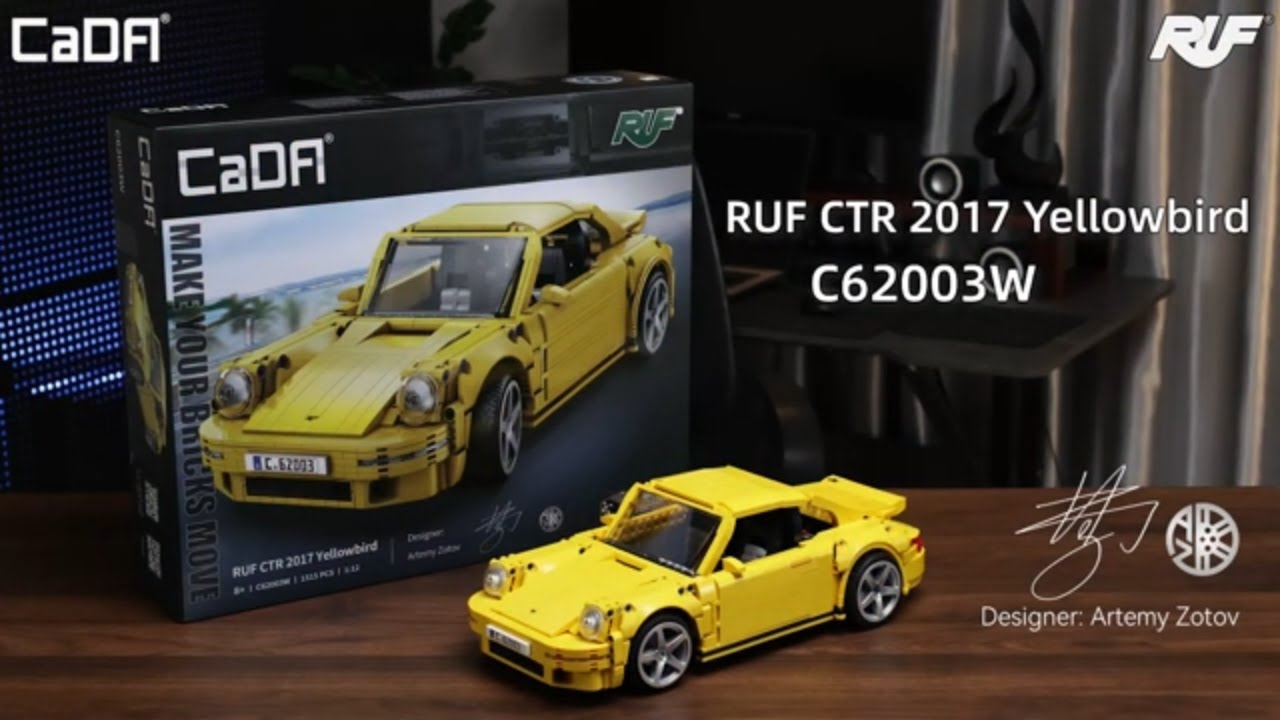 ダイキャスト・クラブ・イベント限定 - RUF YELLOWBIRD RUF CTR 2017 Yellowbird | CaDA C62003W - YouTube