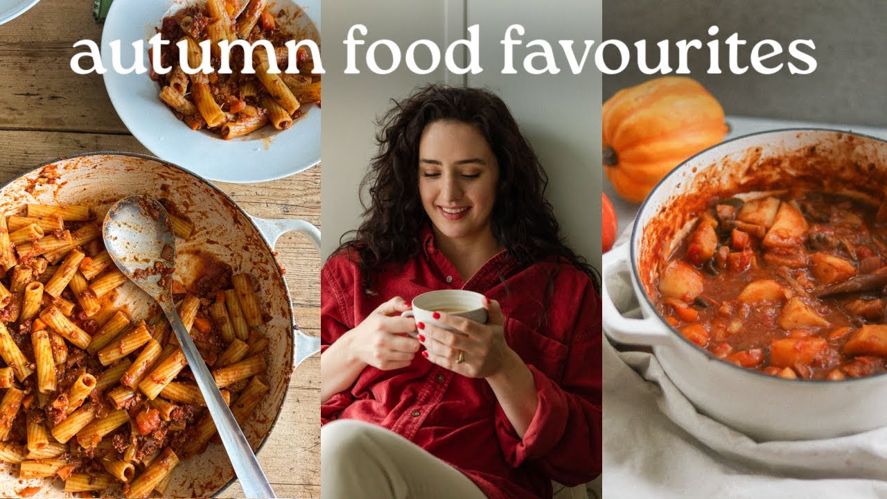 AUTUMN FOOD FAVOURITES I ATE AS A VEGAN - YouTube
