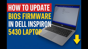How to update BIOS on Dell Inspiron 5430 laptops | Firmware Update | Windows 11