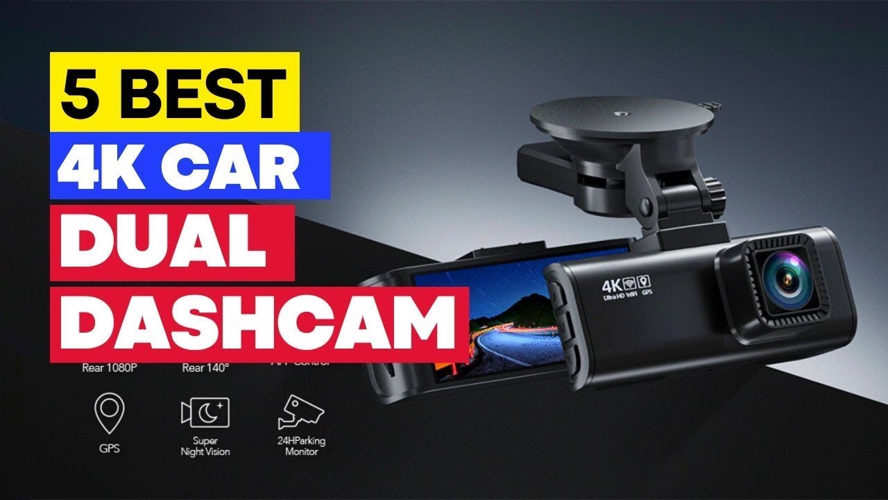 Top 5 Best Built in GPS 4K Dual Dash Camera YouTube