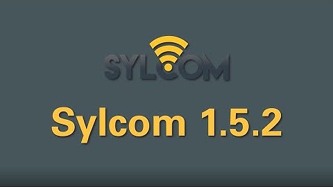 New features of Sylcom Version 1.5.2