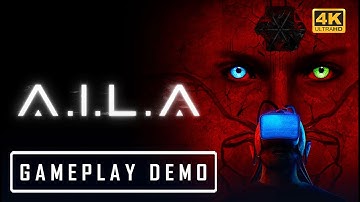 🤖 A.I.L.A – Stunning Sci-Fi Action RPG Gameplay Demo (Unreal Engine 5, 4K)