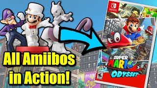 Super Mario Odyssey - What do ALL Amiibos do?