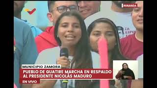 Marcha del PSUV en Guatire, estado Miranda, 31 mayo 2024