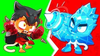 MODDED Bloons TD BUT With the ICE TOWER (Bloons TD Battles)