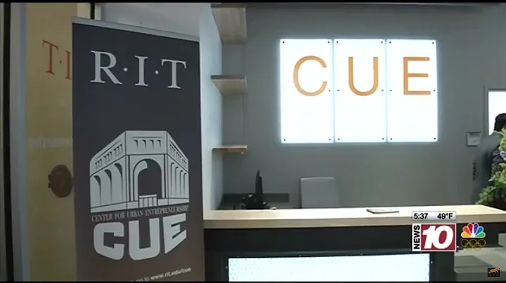 RIT on TV: Center for Urban Entrepreneurship opens downtown