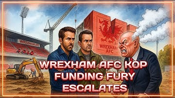Wrexham AFC Kop Stand Funding FURY — Government Dragged Into Explosive Row