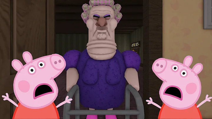 Peppa Pig - GRUMPY GRAN! SCARY OBBY Roblox Escape
