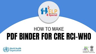 Pdf Binder CRE RCI - WHO (@Help4Special ) screenshot 4