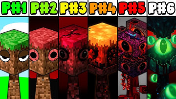 All Phases in New Incredibox Sprunki OC of Minecraft: From Phase 1 to Phase 6