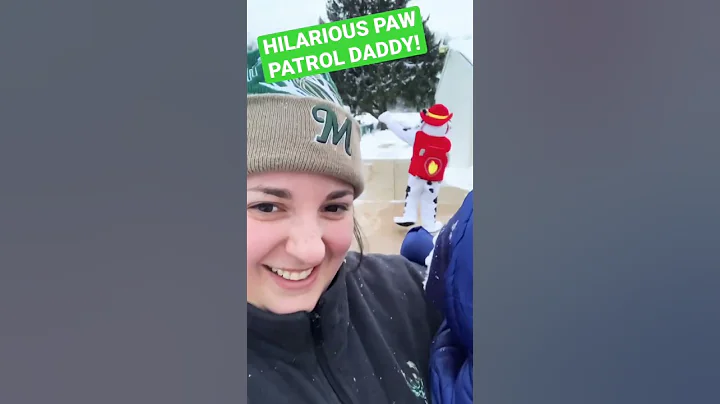 HILARIOUS Paw Patrol Daddy 😂 #shorts #pawpatrol #cutebaby