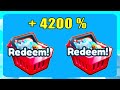 LUCKY or UNLUCKY !! Free Gifts  +4200% ! Pet Simulator X