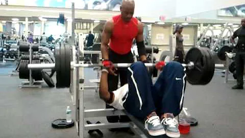 Jerald Brown off season workn out (alouettes)