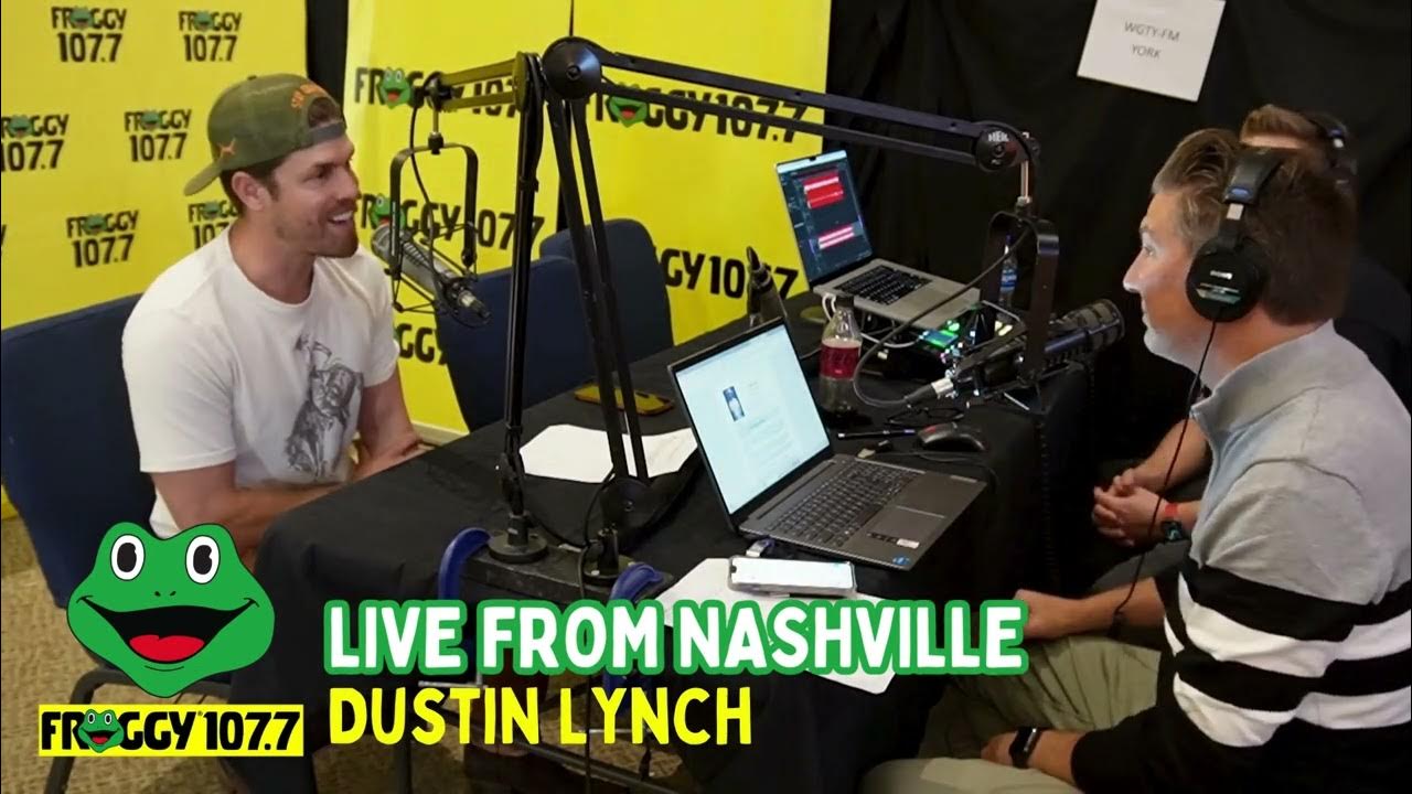 DUSTIN LYNCH Live From Music Row in Nashville during CMA Week! YouTube