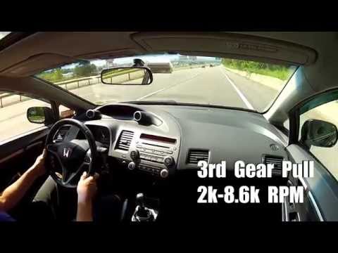 fg25st-16 CT-E Supercharged Civic Si Fa5 - 3rd Gear Pull