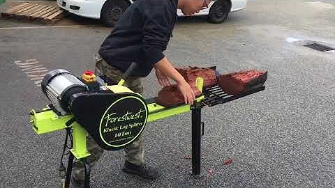Forestwest 10T Kinetic Rapid Fire Log Splitter!