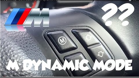 V8 E90 BMW M3 - The M Button? M Dynamic mode? WHAT IS IT? MDM | Calvin