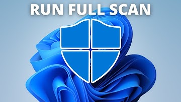 How To Run a Scan With Microsoft