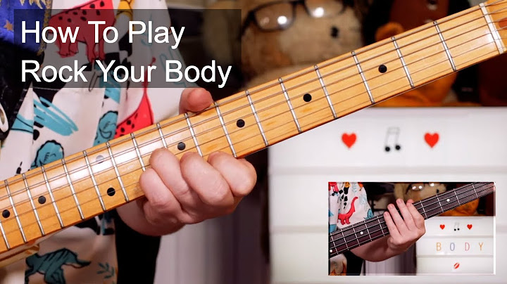 Rock Your Body Guitar version - Guitar performance video thumbnail